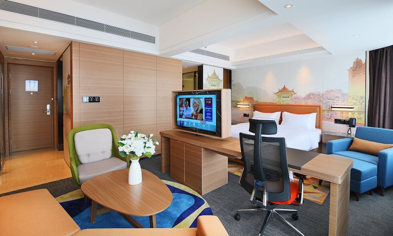Imagen de la habitación del Hotel Hampton By Hilton Foshan Shanshui. Foto 4