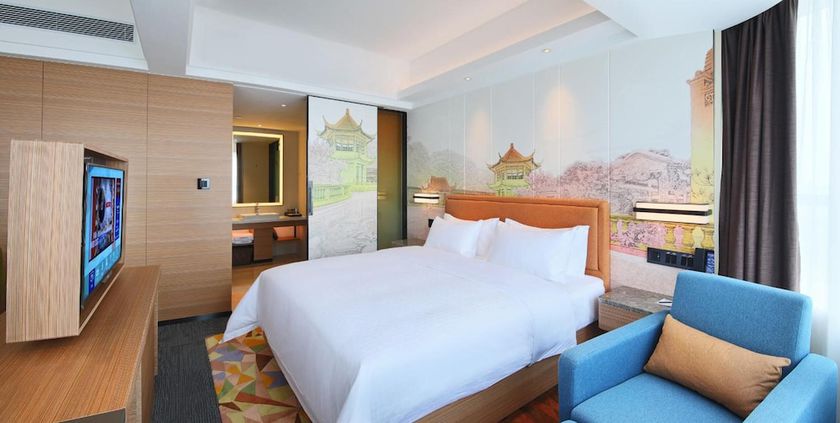 Imagen de la habitación del Hotel Hampton By Hilton Foshan Shanshui. Foto 7