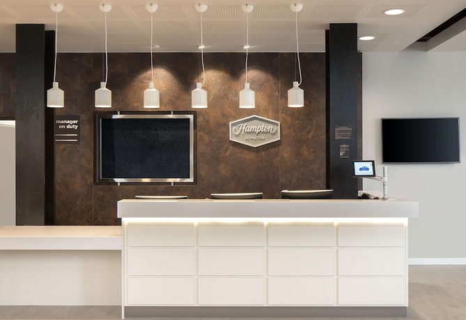 Imagen de los interiores del Hotel Hampton By Hilton London Docklands. Foto 17