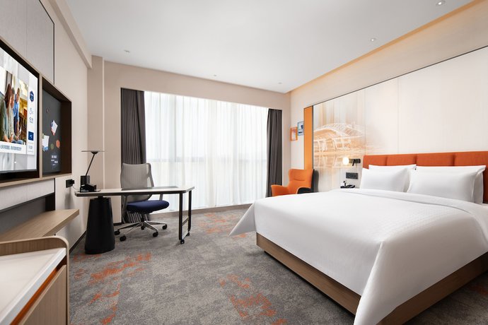 Imagen de la habitación del Hotel Hampton By Hilton Renhe Baiyun Airport. Foto 6