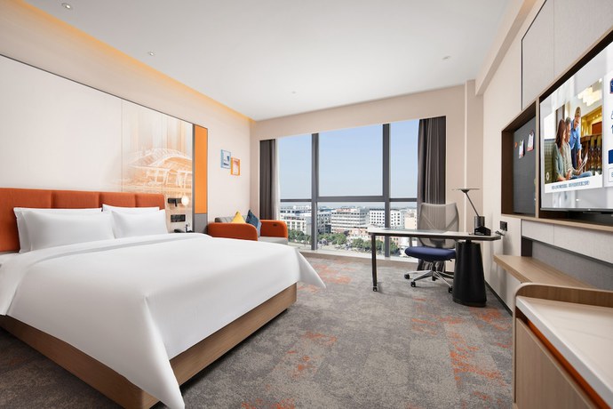 Imagen de la habitación del Hotel Hampton By Hilton Renhe Baiyun Airport. Foto 7