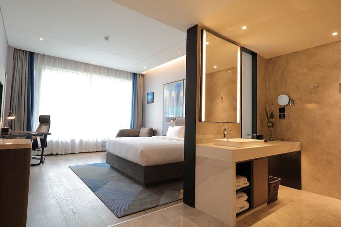 Imagen de la habitación del Hotel Hampton By Hilton Technology City. Foto 3