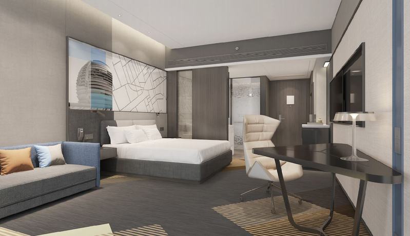 Imagen de los interiores del Hotel Hampton By Hilton Technology City. Foto 12