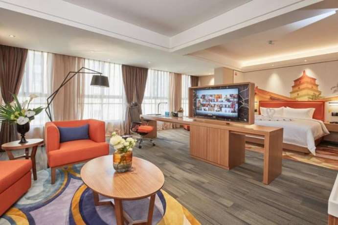 Imagen de la habitación del Hotel Hampton By Hilton Xi'an Hi-tech Zone. Foto 17