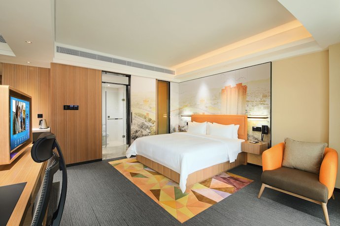 Imagen de la habitación del Hotel Hampton By Hilton Zhongshan Nanlang. Foto 6