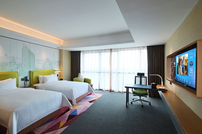 Imagen de la habitación del Hotel Hampton By Hilton Zhongshan Nanlang. Foto 7
