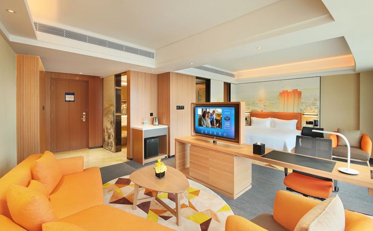 Imagen de la habitación del Hotel Hampton By Hilton Zhongshan Nanlang. Foto 10