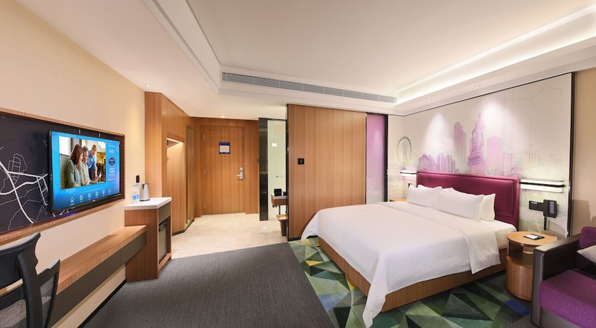 Imagen de la habitación del Hotel Hampton By Hilton Zhongshan Nanlang. Foto 14