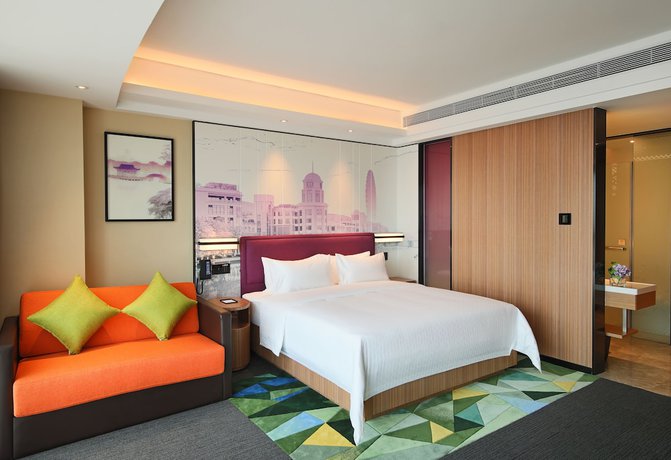 Imagen de la habitación del Hotel Hampton By Hilton Zhongshan Nanlang. Foto 15