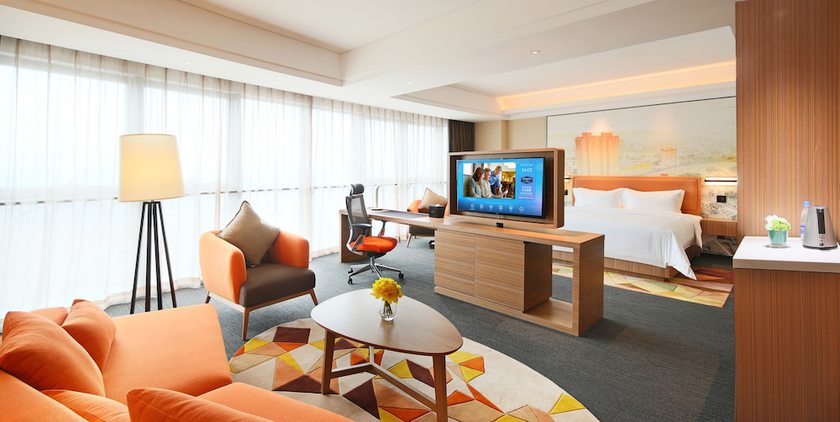 Imagen de la habitación del Hotel Hampton By Hilton Zhongshan Nanlang. Foto 18