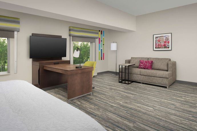 Imagen de la habitación del Hotel Hampton Inn And Suites Charlotte Airport Lake Pointe. Foto 11