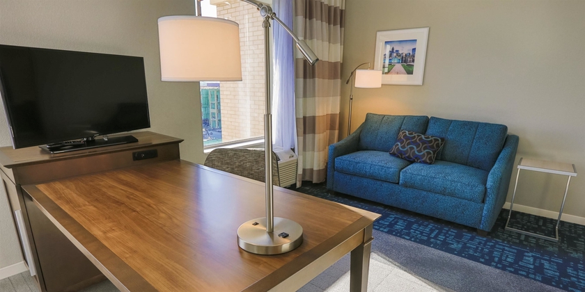 Imagen de la habitación del Hotel Hampton Inn And Suites Charlotte/ballantyne. Foto 7