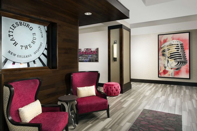 Imagen de los interiores del Hotel Hampton Inn By Hilton Hattiesburg. Foto 16