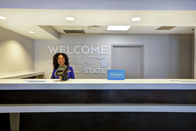 Imagen de los interiores del Hotel Hampton Inn Detroit/Madison Heights/South Troy. Foto 16