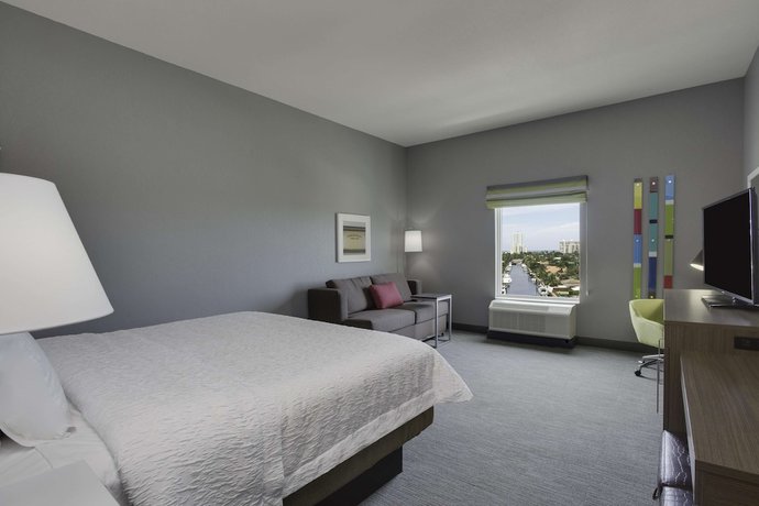 Imagen de la habitación del Hotel Hampton Inn Fort Lauderdale Pompano Beach. Foto 3