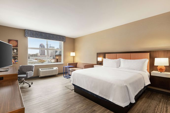 Imagen de la habitación del Hotel Hampton Inn Indianapolis Downtown Iupui. Foto 3