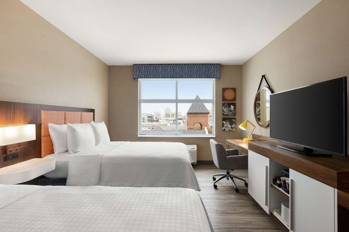 Imagen de la habitación del Hotel Hampton Inn Indianapolis Downtown Iupui. Foto 7