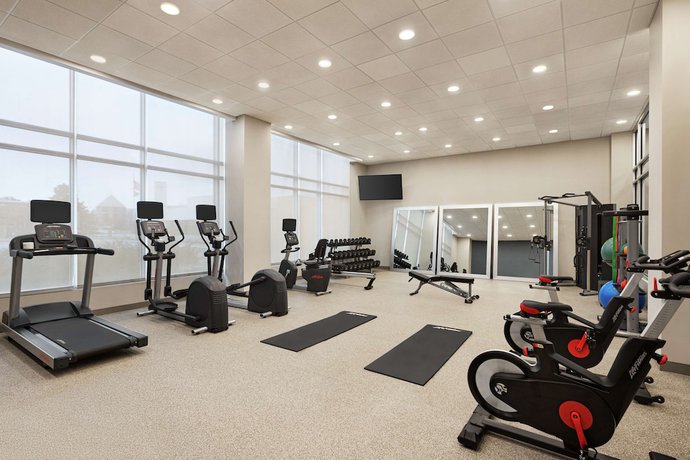 Imagen de los interiores del Hotel Hampton Inn Indianapolis Downtown Iupui. Foto 18
