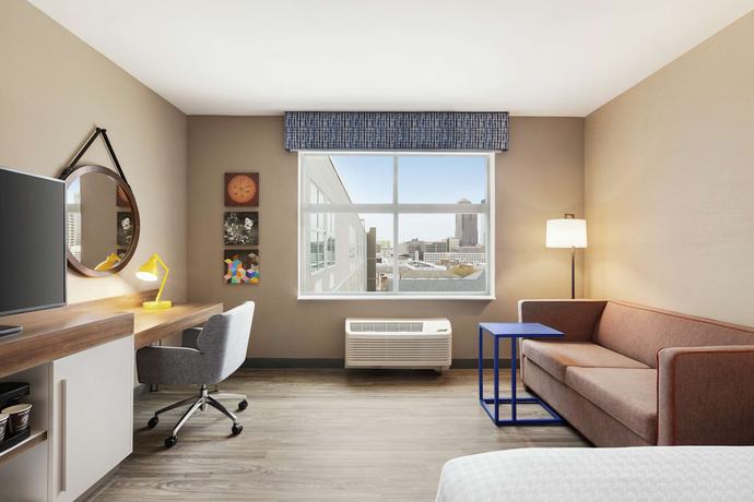 Imagen de la habitación del Hotel Hampton Inn Indianapolis Downtown Iupui. Foto 13