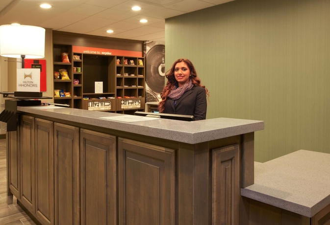 Imagen de los interiores del Hotel Hampton Inn Snyder Tx. Foto 16