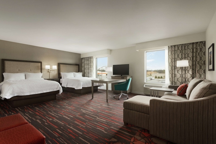 Imagen de la habitación del Hotel Hampton Inn & Suites St. Louis/alton, Il. Foto 12