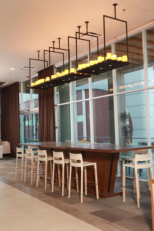 Imagen del bar/restaurante del Hotel Hampton Inn and Suites By Hilton Aguascalientes Airport. Foto 4