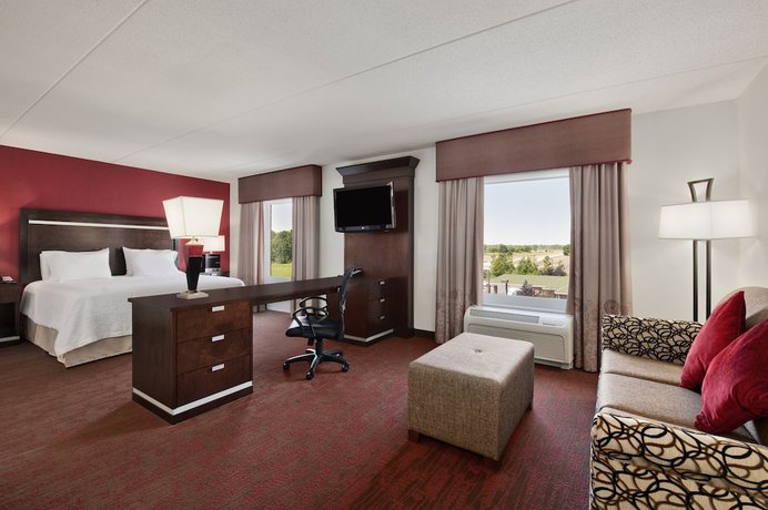 Imagen de la habitación del Hotel Hampton Inn and Suites Detroit / Airport - Romulus. Foto 13