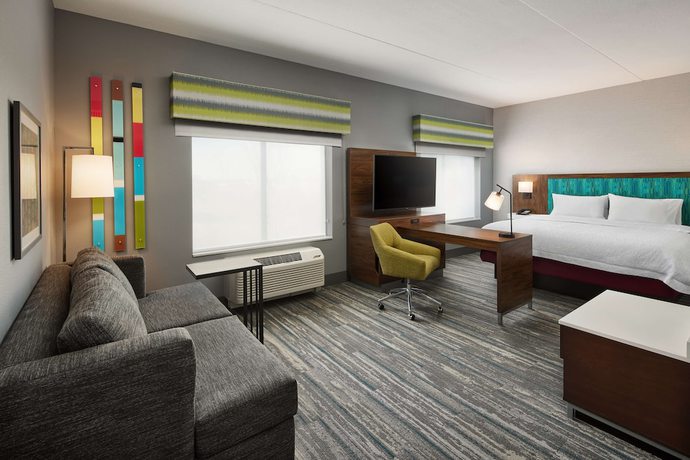 Imagen de la habitación del Hotel Hampton Inn and Suites Franklin Indianapolis. Foto 11