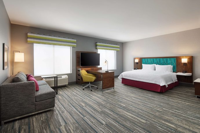 Imagen de la habitación del Hotel Hampton Inn and Suites Franklin Indianapolis. Foto 13
