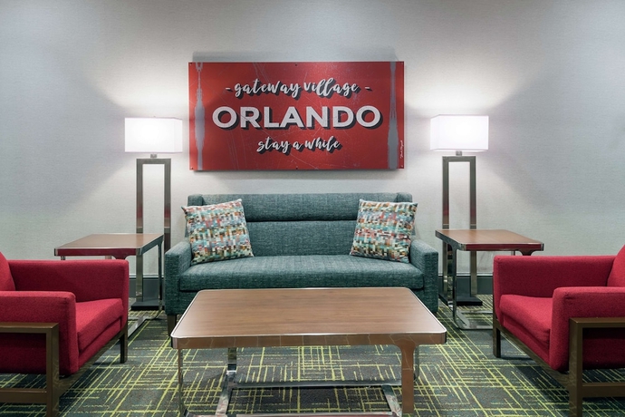 Imagen de los interiores del Hotel Hampton Inn and Suites Orlando Airport @ Gateway. Foto 17