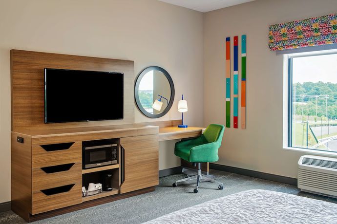 Imagen de la habitación del Hotel Hampton Inn and Suites Raleigh Midtown. Foto 8