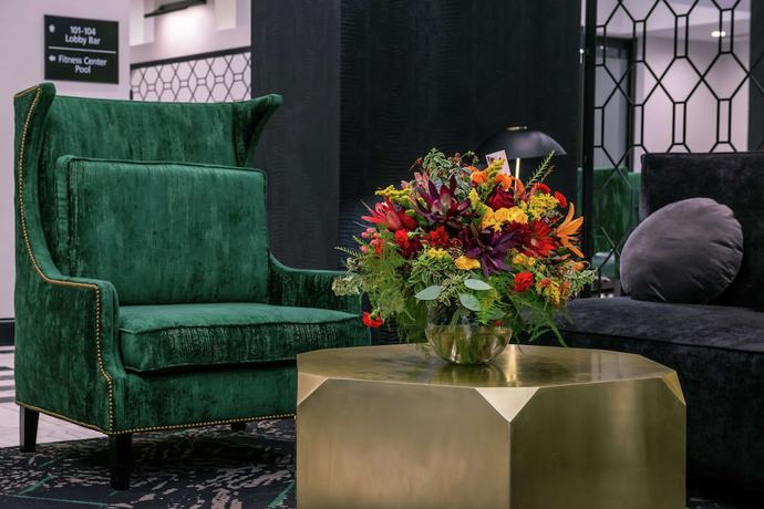 Imagen de los interiores del Hotel Hampton Inn and Suites Winston-Salem Downtown. Foto 19