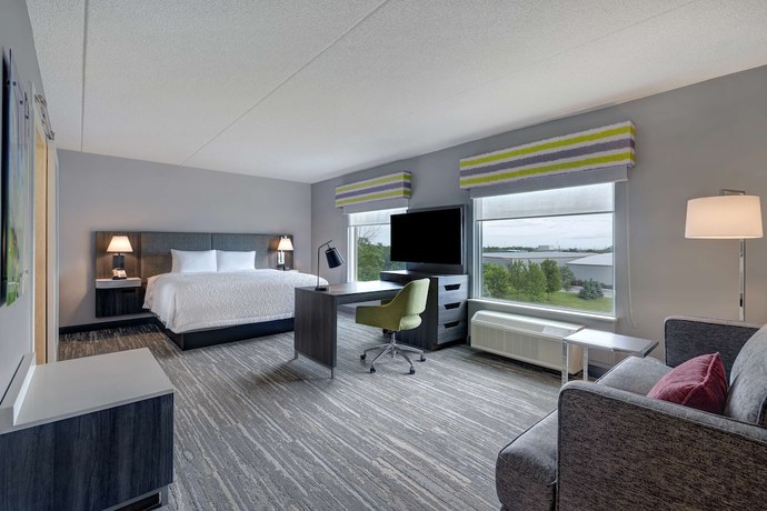 Imagen de la habitación del Hotel Hampton Inn and Suites by Hilton Burlington Toronto. Foto 17