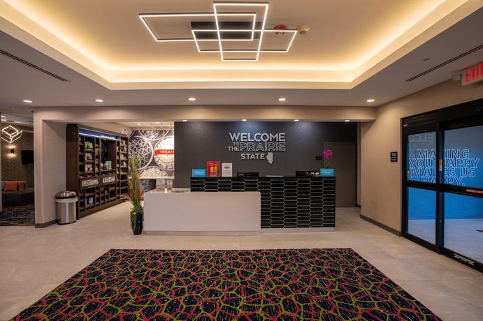 Imagen de los interiores del Hotel Hampton Inn by Hilton Huntley Chicago. Foto 20