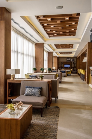 Imagen del bar/restaurante del Hotel Hampton Inn by Hilton Piedras Negras. Foto 2