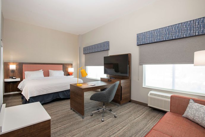 Imagen de la habitación del Hotel Hampton Inn by Hilton Richwood Cincinnati South. Foto 12
