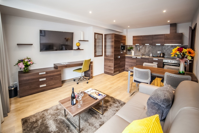 Imagen de la habitación del Hotel Hampton Suites Serviced Apartments. Foto 14