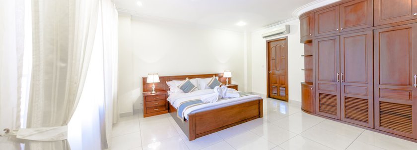 Imagen de la habitación del Hotel Hampton and Apartment. Foto 4