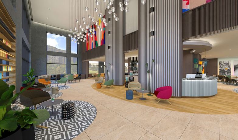 Imagen de los interiores del Hotel Hampton by Hilton Antalya Airport. Foto 6