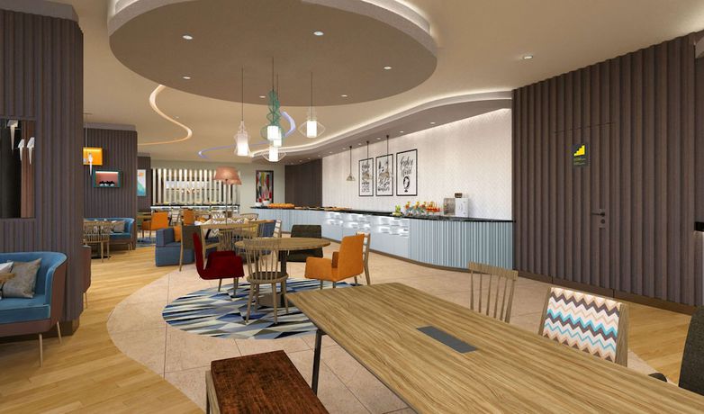 Imagen del bar/restaurante del Hotel Hampton by Hilton Antalya Airport. Foto 3