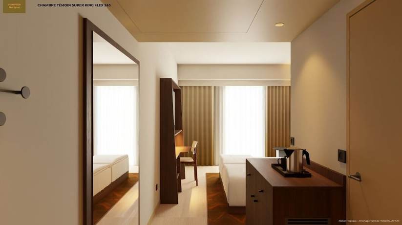 Imagen de la habitación del Hotel Hampton by Hilton Bordeaux Merignac Airport. Foto 5