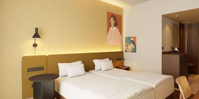 Imagen de la habitación del Hotel Hampton by Hilton Bordeaux Merignac Airport. Foto 6