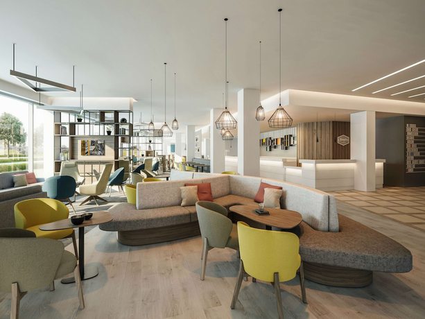 Imagen de los interiores del Hotel Hampton by Hilton Edinburgh Airport. Foto 18