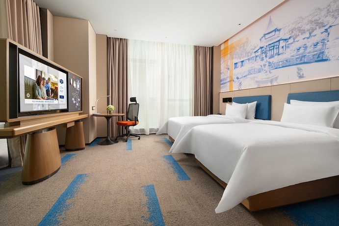 Imagen de la habitación del Hotel Hampton by Hilton Foshan Beijiao. Foto 7