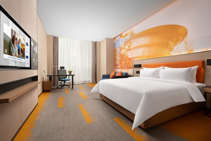 Imagen de la habitación del Hotel Hampton by Hilton Foshan Beijiao. Foto 9