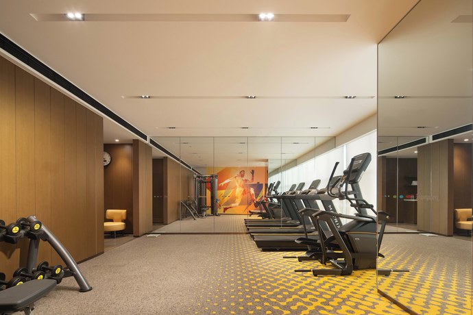 Imagen de los interiores del Hotel Hampton by Hilton Guangzhou Changlong Wanbo Center. Foto 7