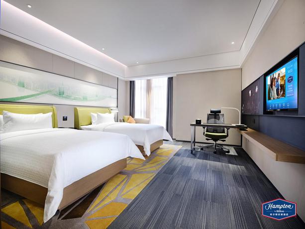 Imagen de la habitación del Hotel Hampton by Hilton Guangzhou Dongxiaonan. Foto 3