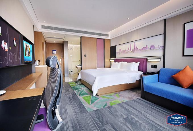 Imagen de la habitación del Hotel Hampton by Hilton Guangzhou Dongxiaonan. Foto 4