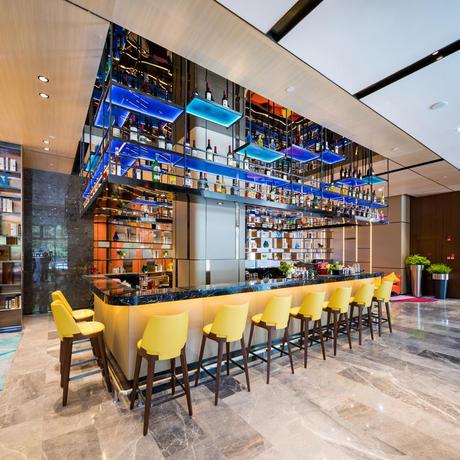 Imagen del bar/restaurante del Hotel Hampton by Hilton Guangzhou Huadu. Foto 3