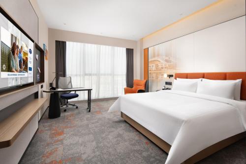 Imagen de la habitación del Hotel Hampton by Hilton Guangzhou Renhe Baiyun Airport-Free Shuttle Bus During The Canton Fair. Foto 14